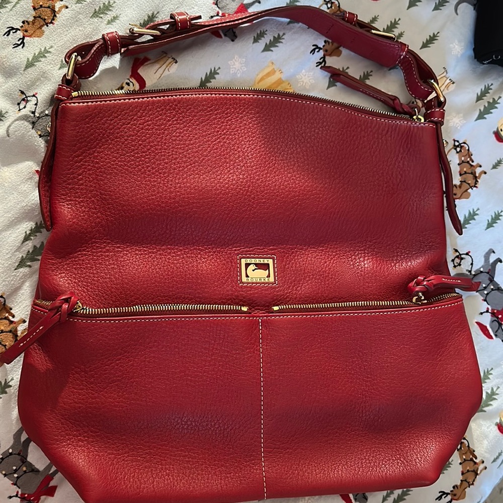 Dooney Bourke Red leather purse